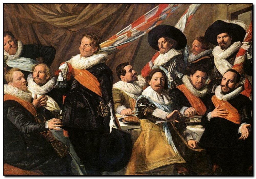 Schilderij Hals, St Jorisdoelen of Haarlem Militia