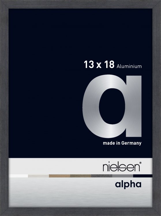 Nielsen Alpha Aluminium Fotolijst Grey