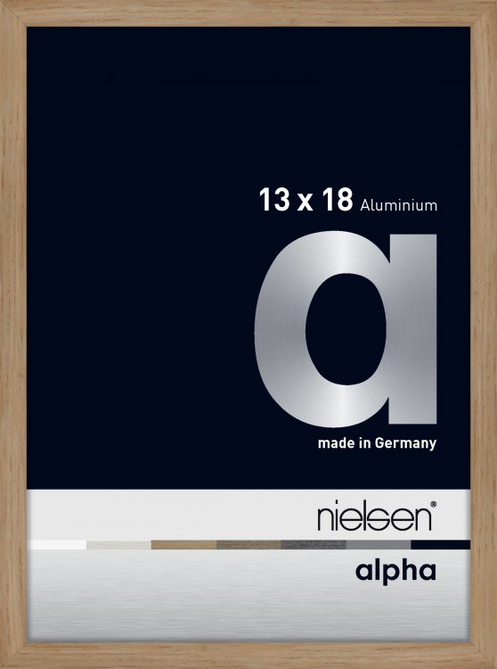 Nielsen Alpha Aluminium Fotolijst Oak
