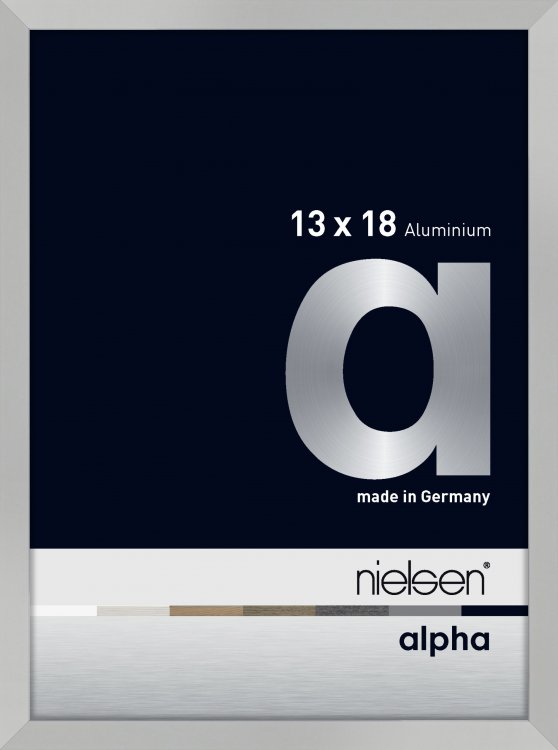 Nielsen Alpha Aluminium Fotolijst Frosted Silver