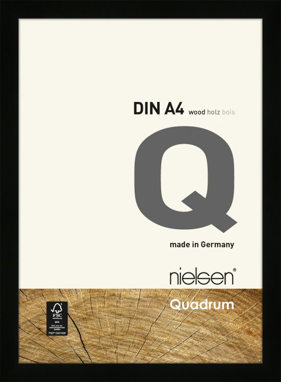 Nielsen Quadrum Houten Fotolijst Black Matt