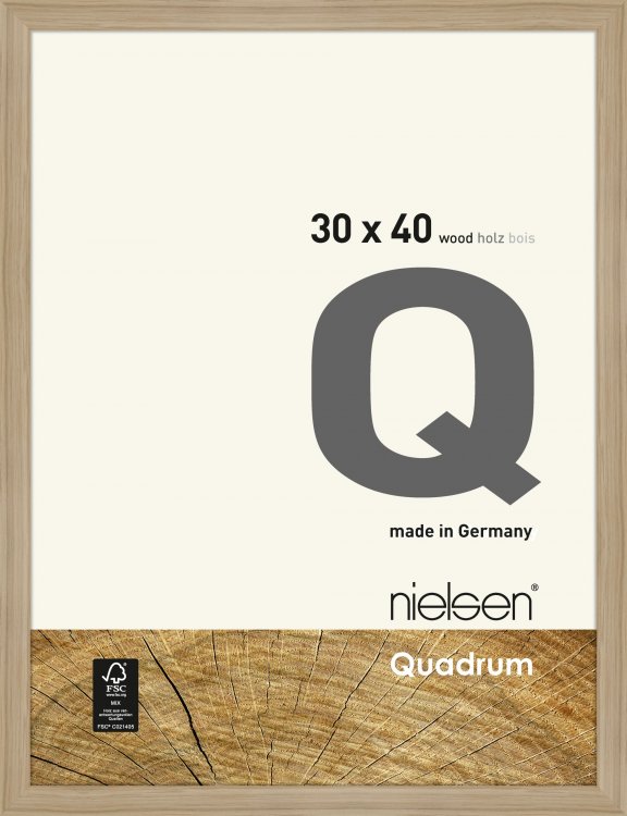 Nielsen Quadrum Houten Wissellijst Oak Natural