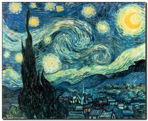 Schilderij VanGogh, Starry Night 1889