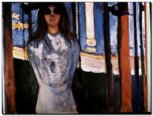 Schilderij Munch, Voice 1893