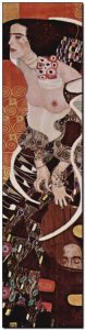 Schilderij Klimt, Judith II 1909