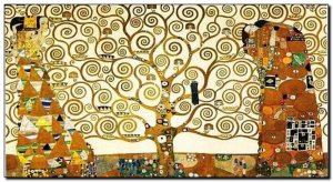 Schilderij Klimt, Tree of Life 1909