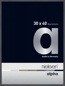 16WDG Nielsen Alpha Aluminium Wissellijst Glossy Dark Grey