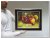 30x40cm schilderij met lijst 0000500 schilderij abstract tros druiven en fruit