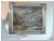 40x50cm schilderij met lijst 00001 schilderij winterlandschap op houten paneel