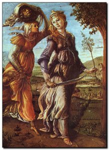 Schilderij Botticelli, Judith with head of Holofer