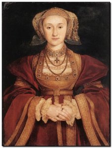 Schilderij Holbein, Anne of Cleves c1539