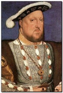 Schilderij Holbein, Henry VIII 1536