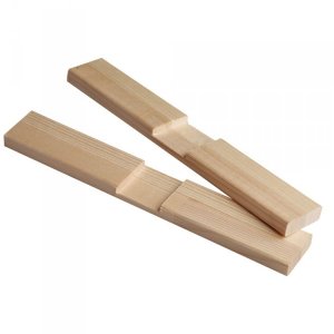 xkrsm45icmg60-200 Kruis-tussenlat 65mm voor 3d Spielat maten 60 t/m 200cm