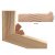 Compleet doe-het-zelfset incl. Ophangbeugels voor Breed Spieraam-Spanraam 65mm t/m 95x95cm