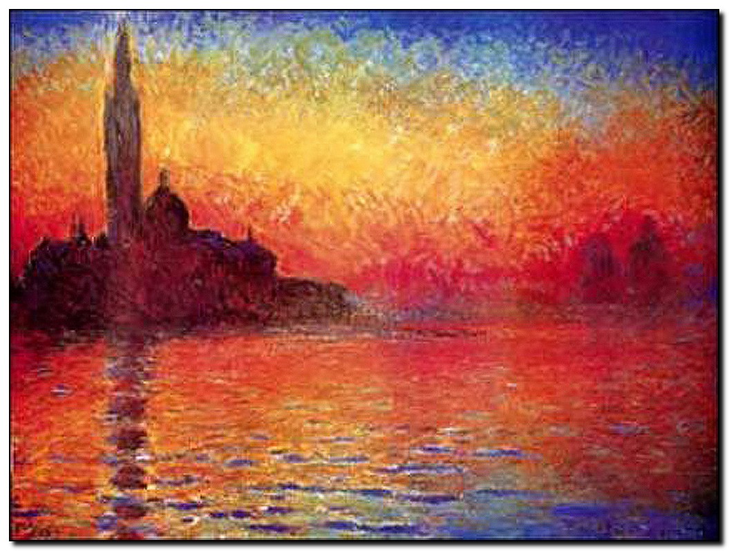 Painting Monet, Venice Twilight 1908 - mypainting